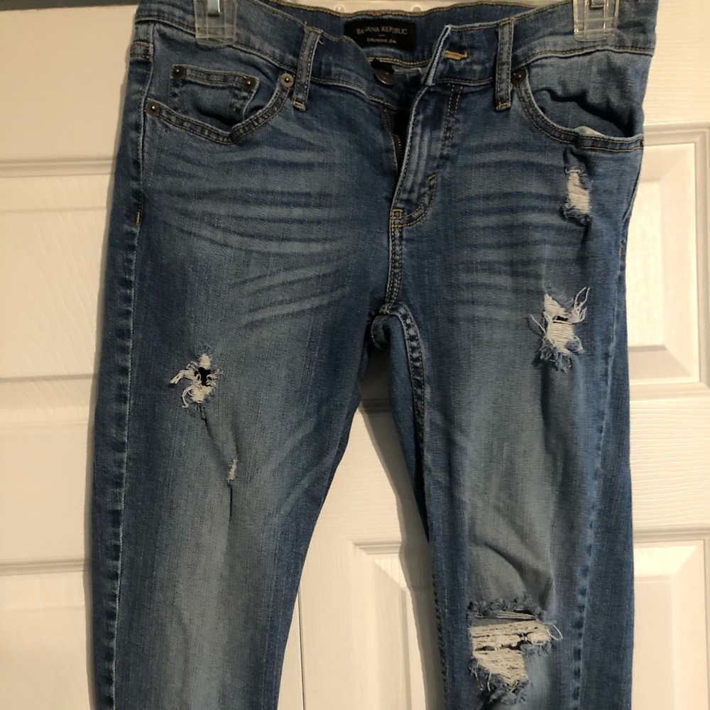 Banana republic jean capris